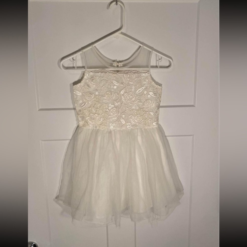 Kids Flower Girl dress for Weddings - Girls Size 7, American Girl Brand